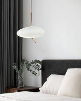 Modern Pebbles Glass Pendant Light with Minimalist LED Design for Contemporary Living Rooms