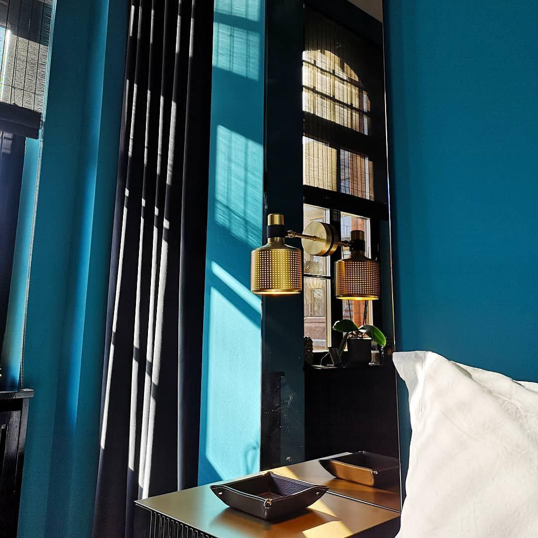 Modern Perforated Metal Wall Sconce Adjustable Industrial Style Riddle Wall Lamp