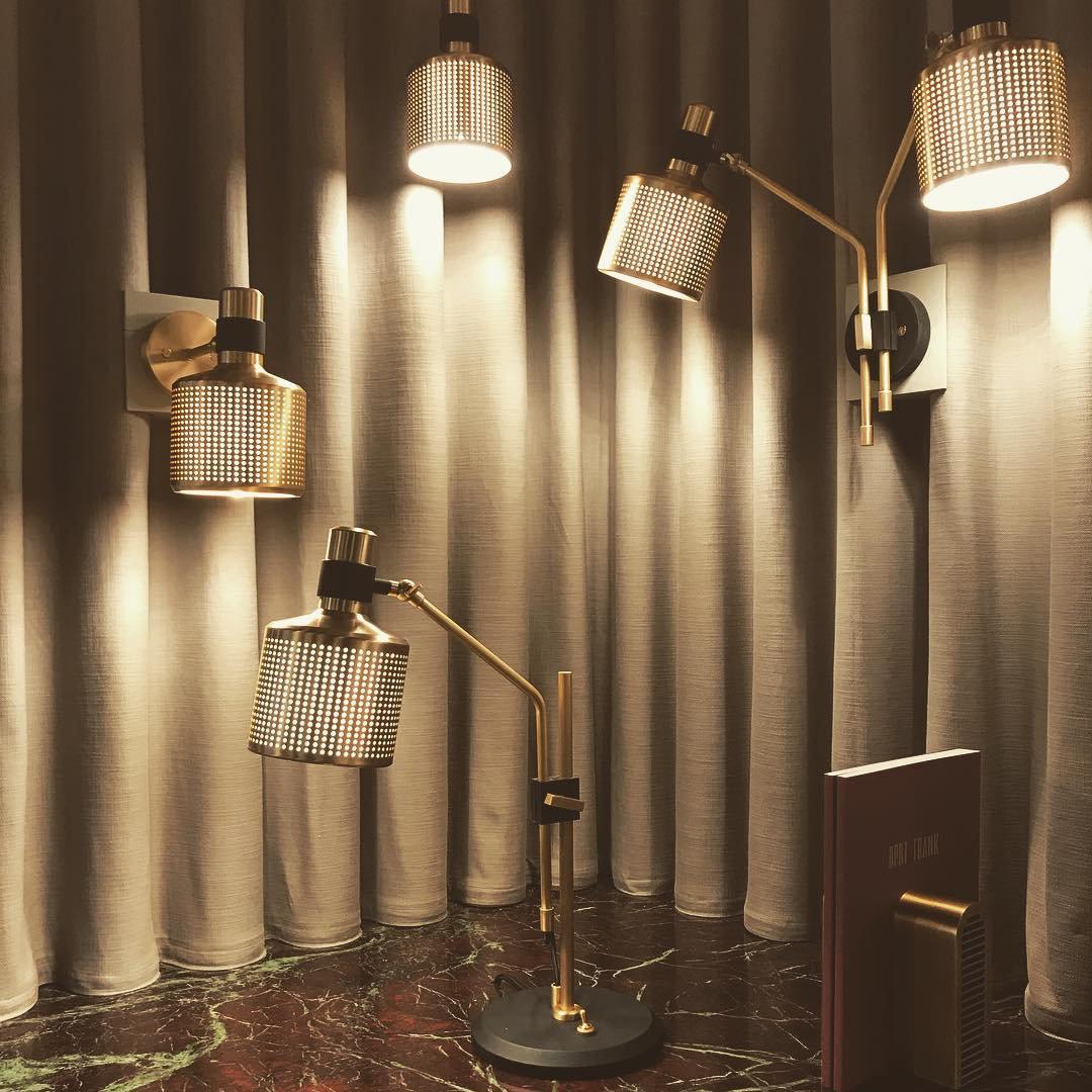 Modern Perforated Metal Wall Sconce Adjustable Industrial Style Riddle Wall Lamp