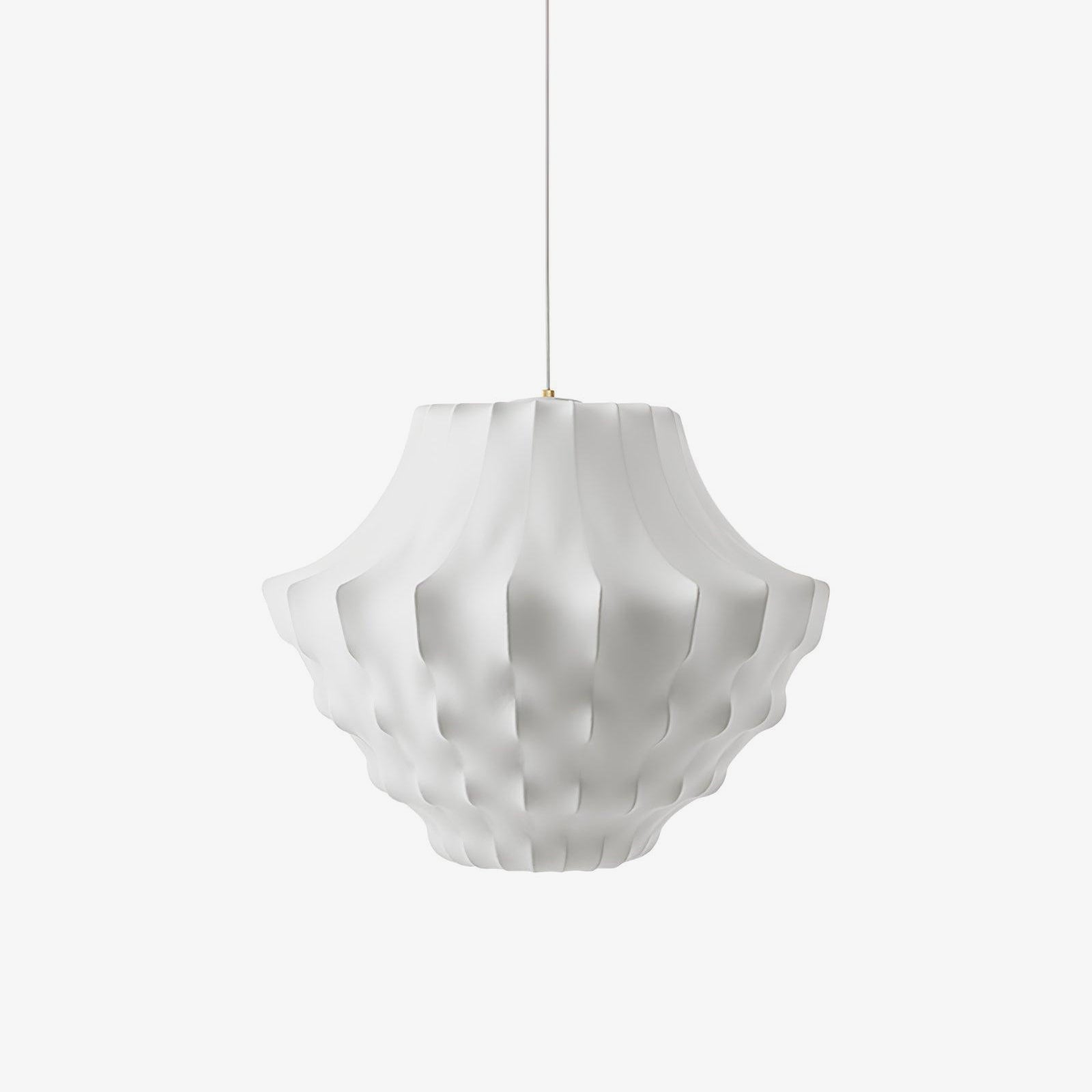 Modern Phantom Cocoon Pendant Lamp White Ethereal Hanging Chandelier Light