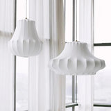 Modern Phantom Cocoon Pendant Lamp White Ethereal Hanging Chandelier Light