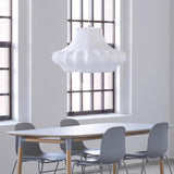 Modern Phantom Cocoon Pendant Lamp White Ethereal Hanging Chandelier Light