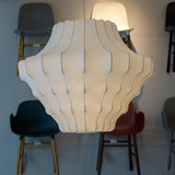 Modern Phantom Cocoon Pendant Lamp White Ethereal Hanging Chandelier Light