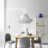 Modern Phantom Cocoon Pendant Lamp White Ethereal Hanging Chandelier Light