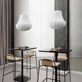 Modern Phantom Cocoon Pendant Lamp White Ethereal Hanging Chandelier Light