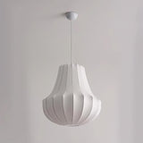 Modern Phantom Cocoon Pendant Lamp White Ethereal Hanging Chandelier Light