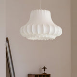 Modern Phantom Cocoon Pendant Lamp White Ethereal Hanging Chandelier Light