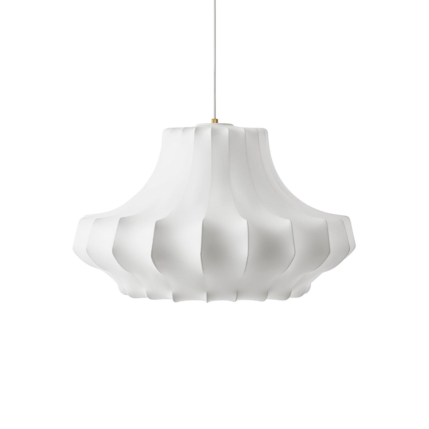 Modern Phantom Cocoon Pendant Lamp White Ethereal Hanging Chandelier Light