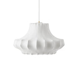 Modern Phantom Cocoon Pendant Lamp White Ethereal Hanging Chandelier Light