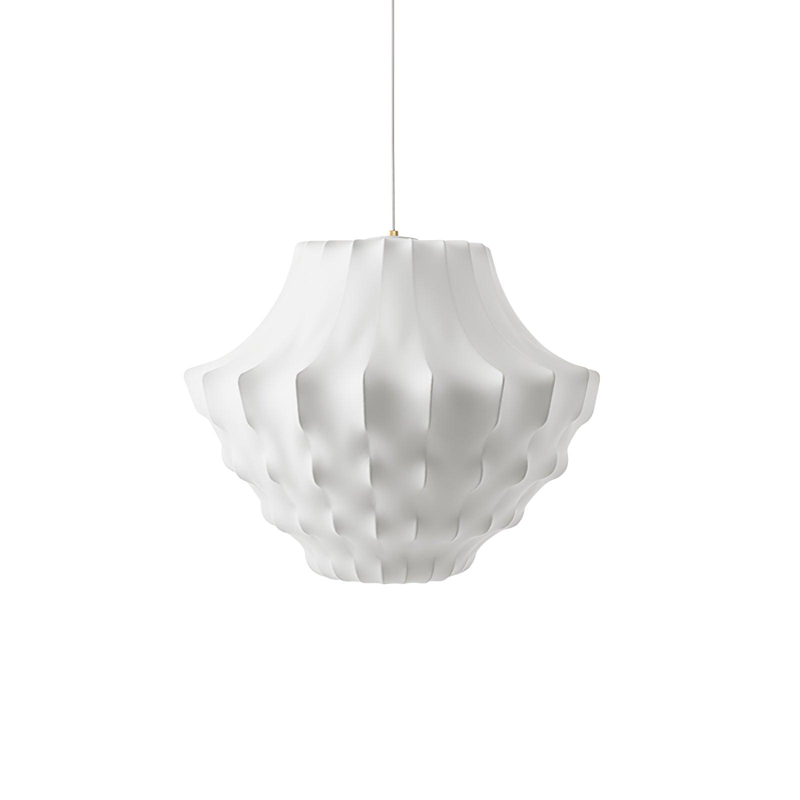 Modern Phantom Cocoon Pendant Lamp White Ethereal Hanging Chandelier Light