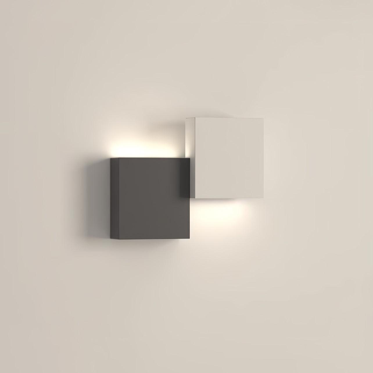 Modern Piano Key LED Wall Sconce Staggered Pattern Indoor Lighting Fixture