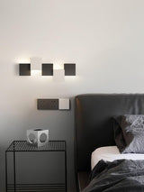 Modern Piano Key LED Wall Sconce Staggered Pattern Indoor Lighting Fixture