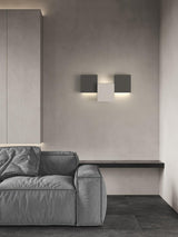 Modern Piano Key LED Wall Sconce Staggered Pattern Indoor Lighting Fixture