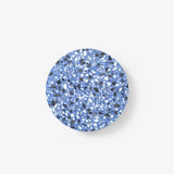 Modern PIN Terrazzo Round Wall Sconce Integrated LED Interior Lighting in Concrete and Stone