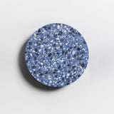 Modern PIN Terrazzo Round Wall Sconce Integrated LED Interior Lighting in Concrete and Stone