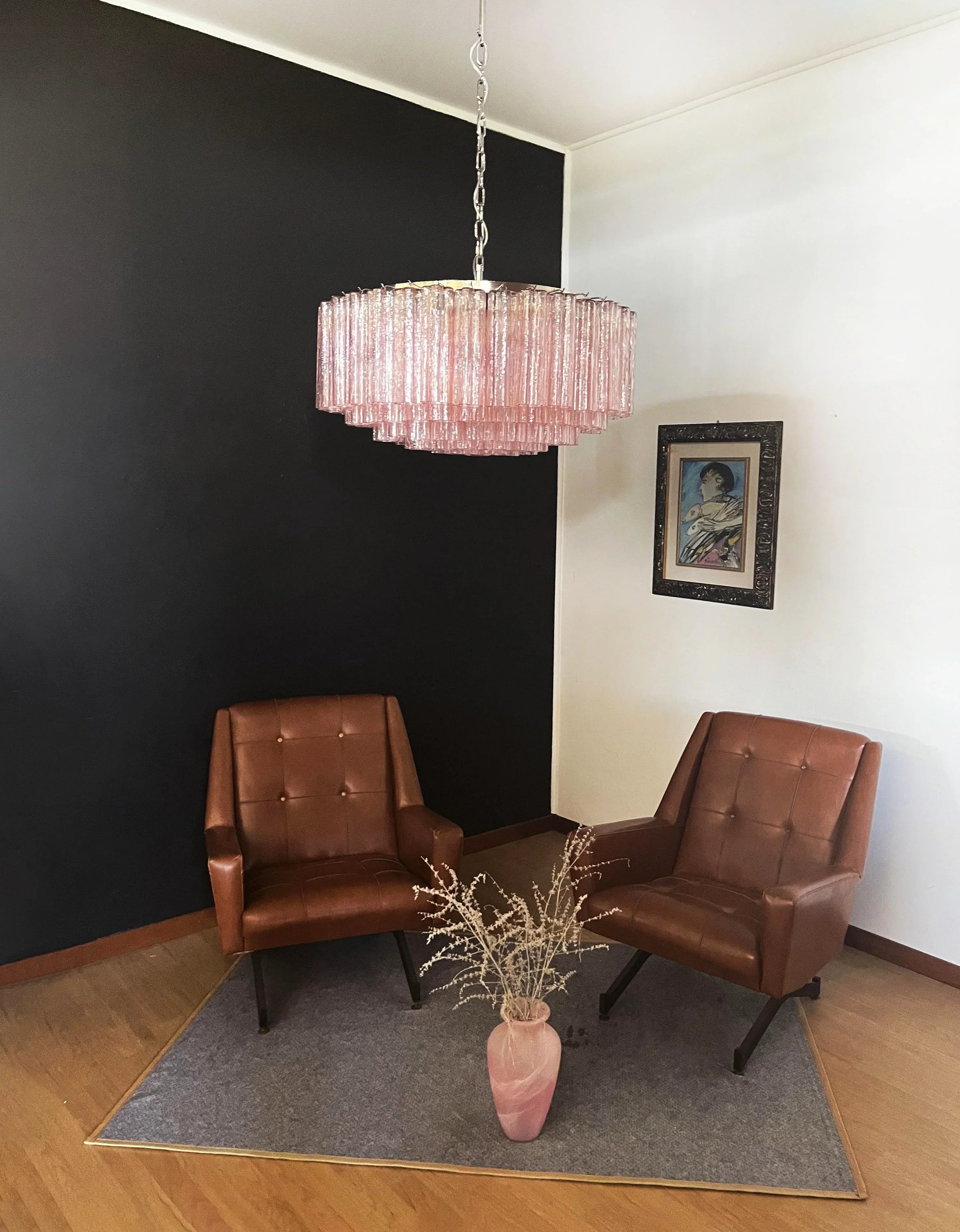 modern-pink-glass-tube-chandelier-luxury-murano-style-pendant-light-for-living-room