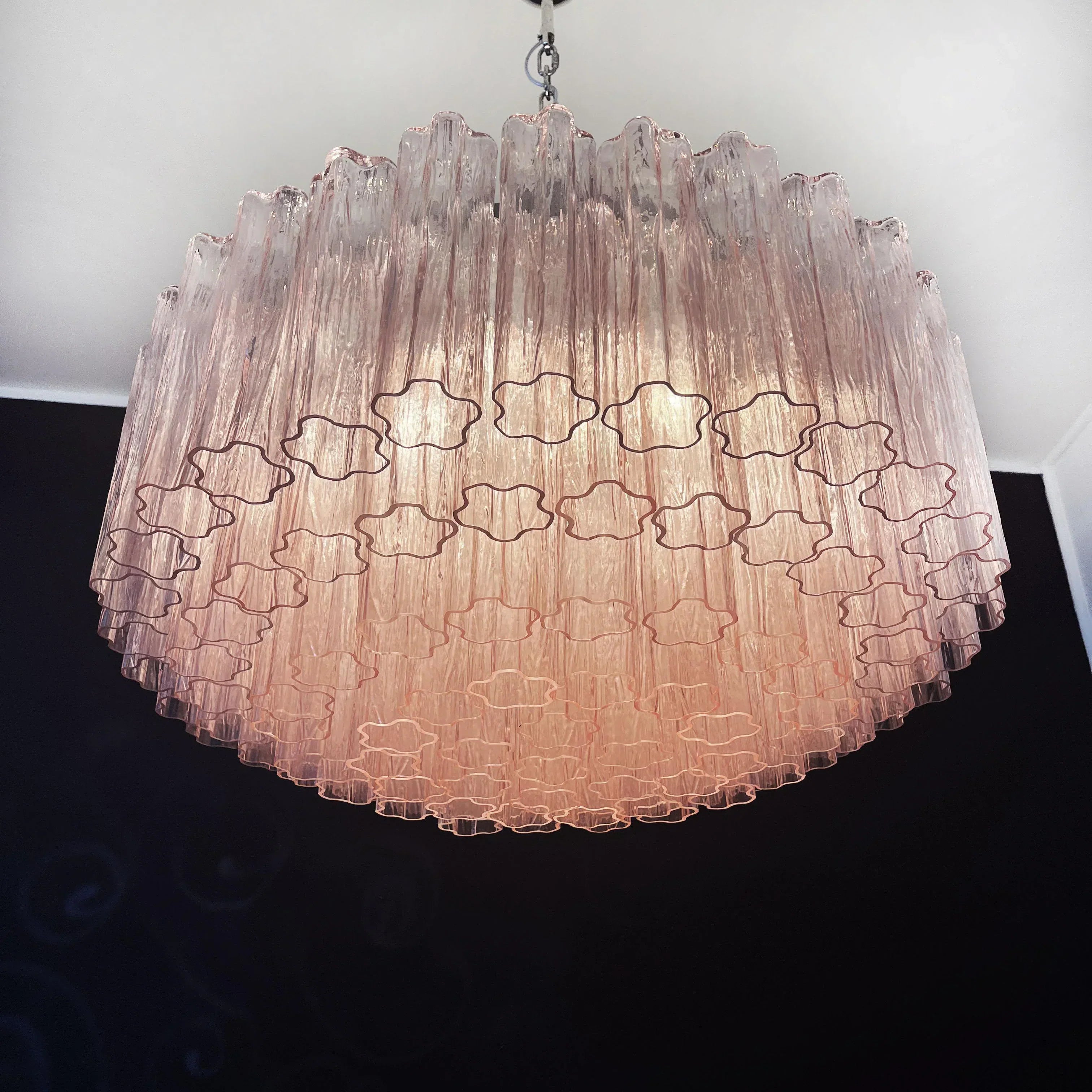 modern-pink-glass-tube-chandelier-luxury-murano-style-pendant-light-for-living-room