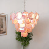 modern-pink-murano-iridescent-glass-disc-chandelier-luxury-pendant-lighting-for-living-room