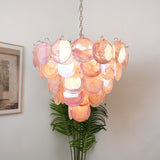 modern-pink-murano-iridescent-glass-disc-chandelier-luxury-pendant-lighting-for-living-room