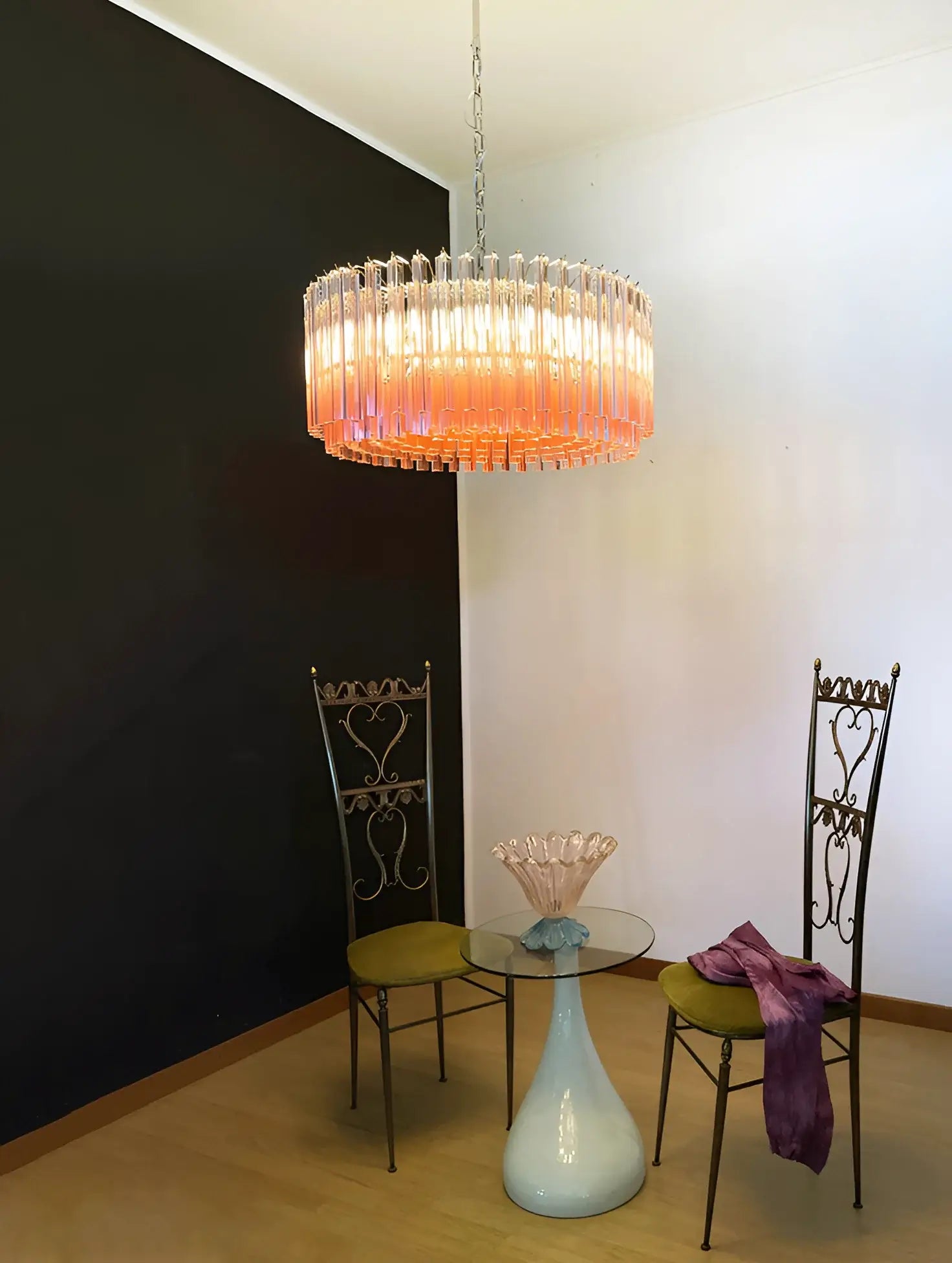 modern-pink-murano-triedri-round-glass-prism-chandelier-for-elegant-interior-lighting