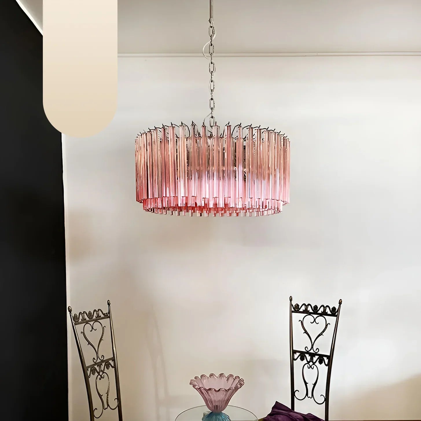 modern-pink-murano-triedri-round-glass-prism-chandelier-for-elegant-interior-lighting