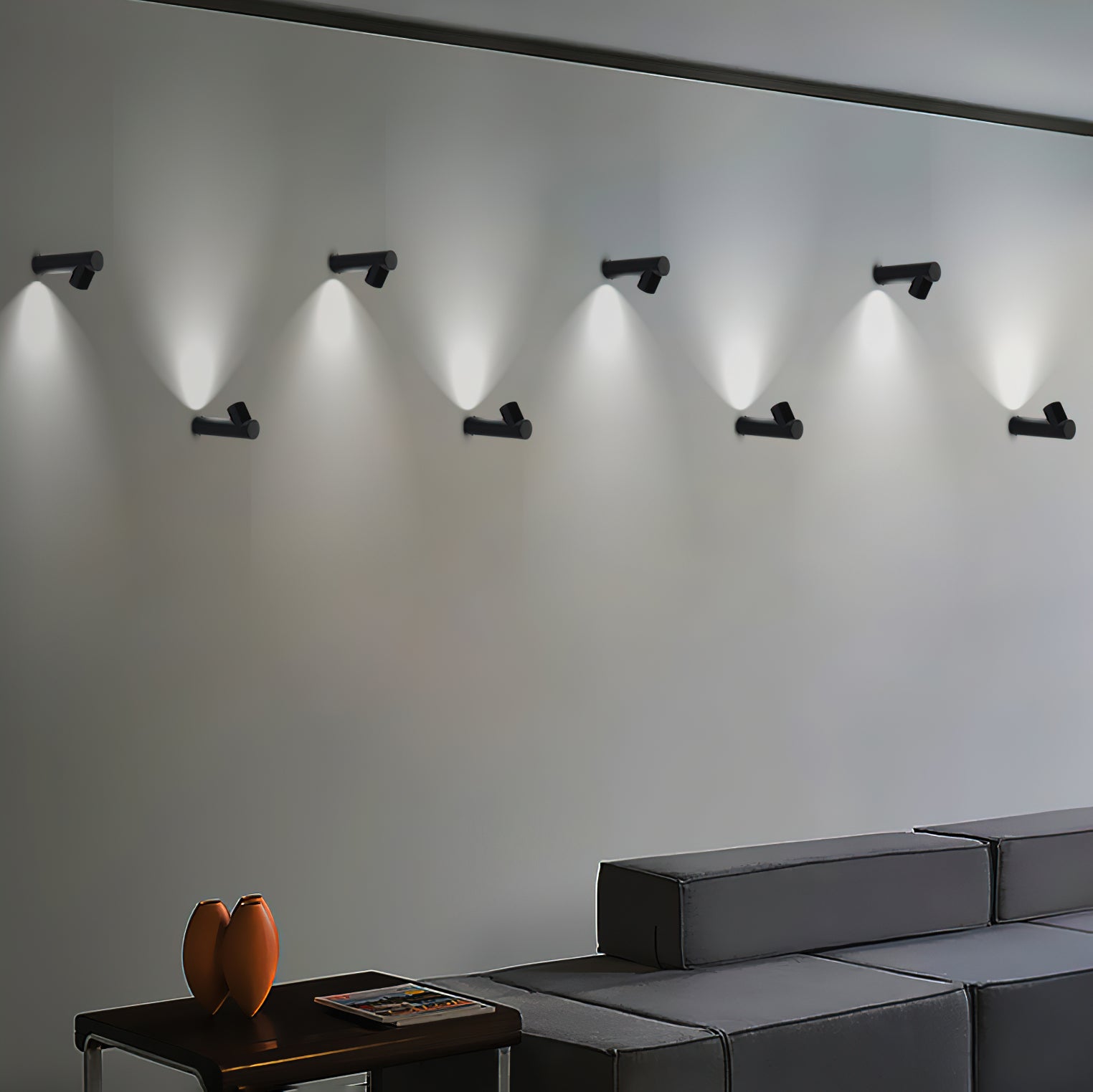Modern Pipeline LED Tube Wall Sconce Minimalist Cylindrical Fixture for Hallway and Bedroom