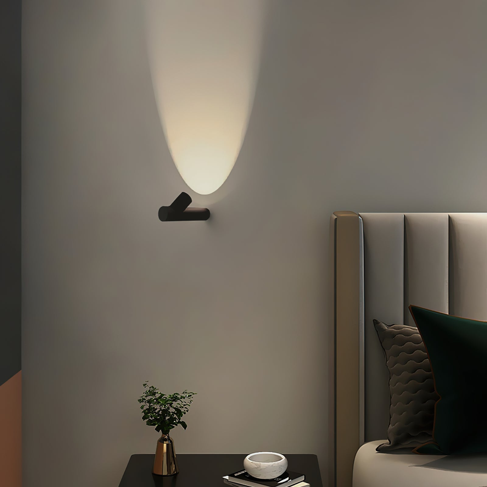 Modern Pipeline LED Tube Wall Sconce Minimalist Cylindrical Fixture for Hallway and Bedroom