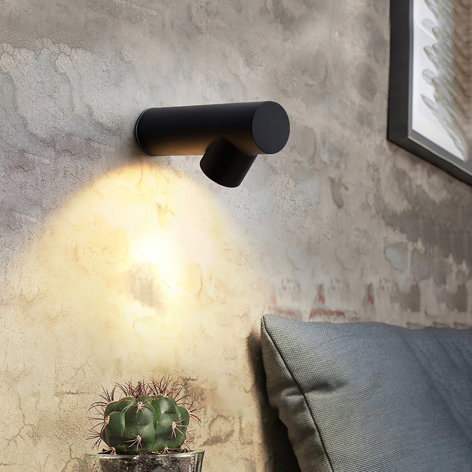 Modern Pipeline LED Tube Wall Sconce Minimalist Cylindrical Fixture for Hallway and Bedroom