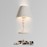Modern Plaster LED Wall Lamp Minimalist Portrait Sconce for Picture Lighting