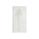 Modern Plaster LED Wall Lamp Minimalist Portrait Sconce for Picture Lighting