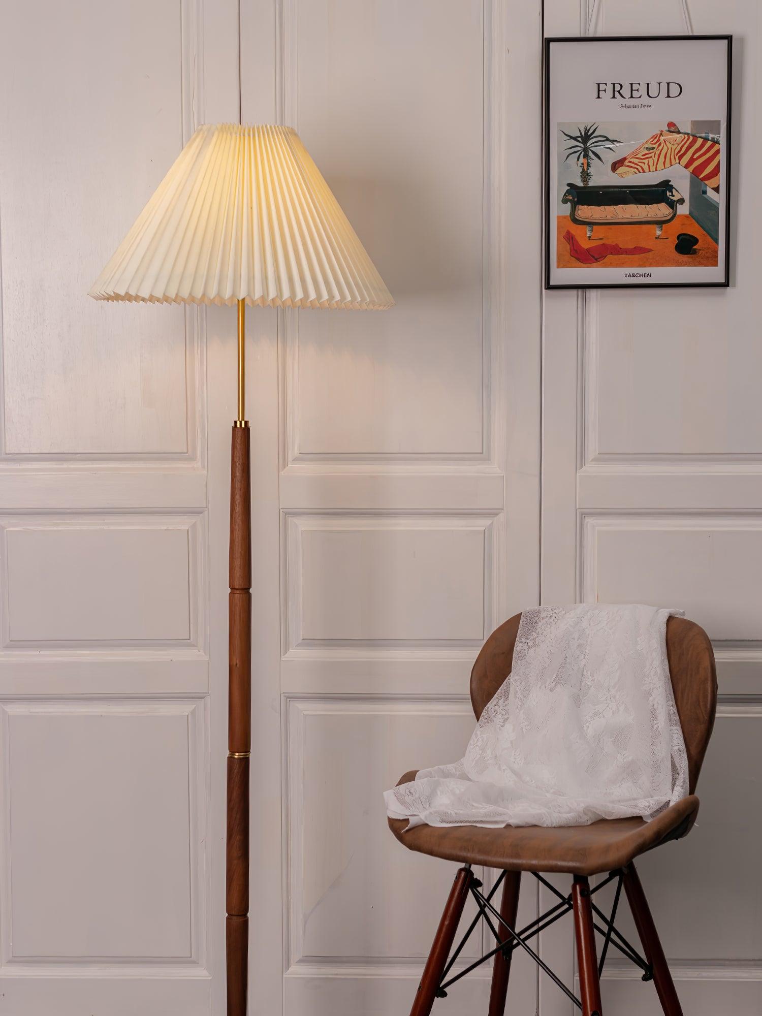 modern-pleated-floor-lamp-with-solid-wood-base-and-white-fabric-shade-for-living-room