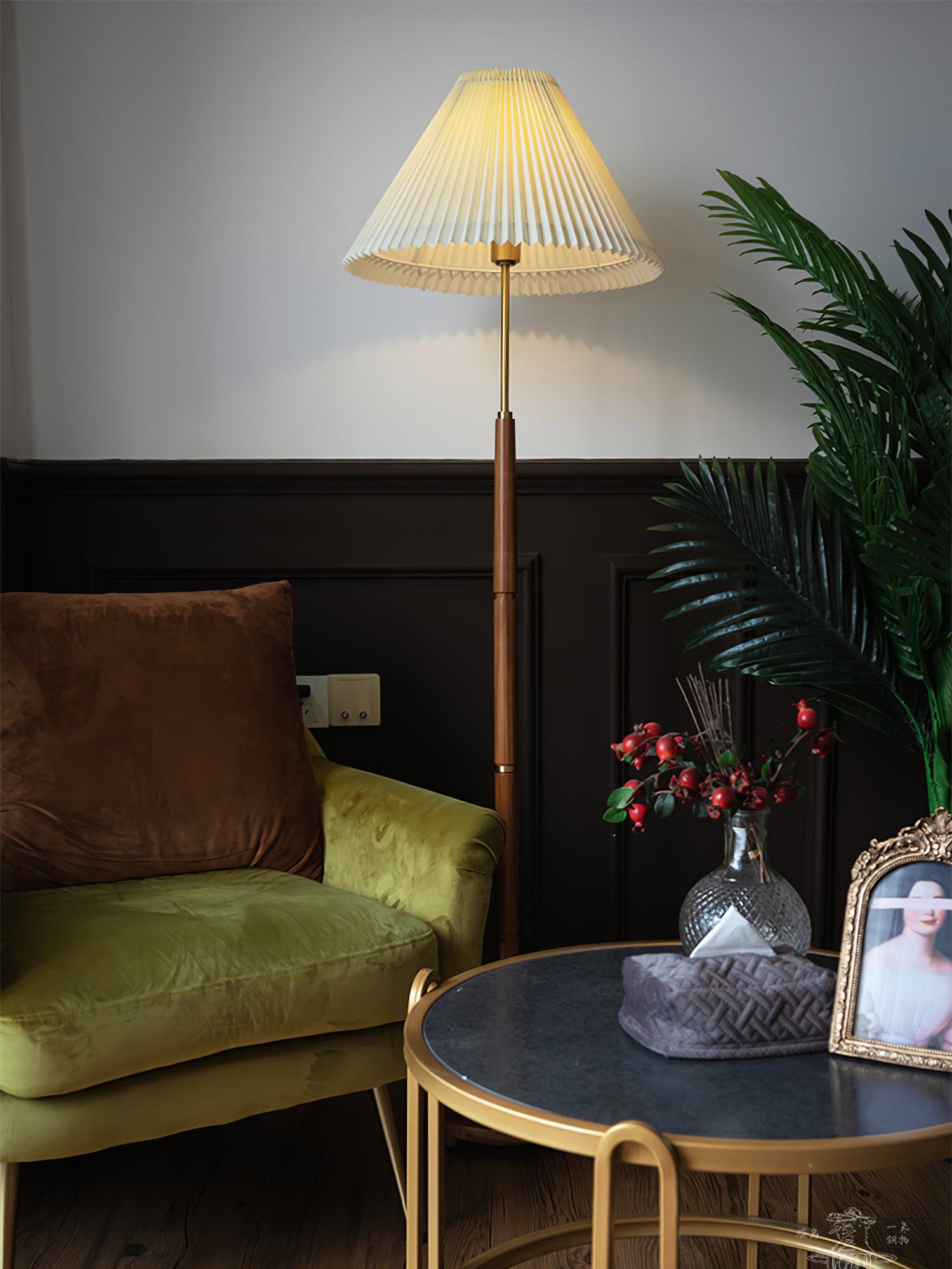 modern-pleated-floor-lamp-with-solid-wood-base-and-white-fabric-shade-for-living-room