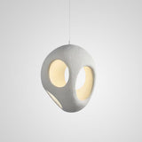 Modern Polystyrene Geometric Pendant Light for Minimalist Interior Design and Dining Room Decor