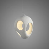 Modern Polystyrene Geometric Pendant Light for Minimalist Interior Design and Dining Room Decor