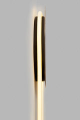 Modern RA Circular LED Wall Sconce Abstract Metal Disc Lighting for Bedroom or Living Room