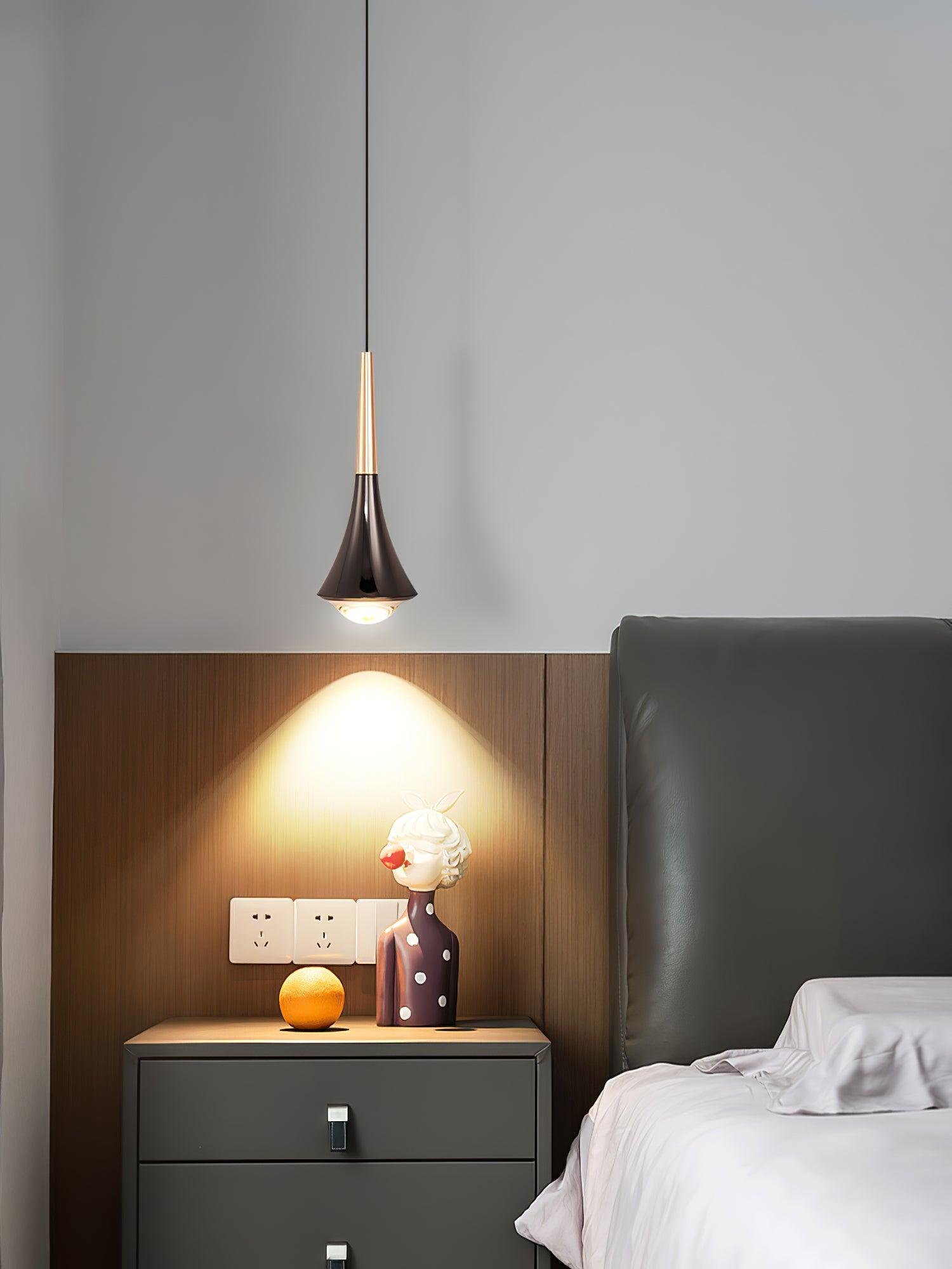 Modern Rain Multi Cascading Glass LED Pendant Light Chrome Drop Chandelier for Indoor Spaces