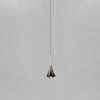 Modern Rain Multi Cascading Glass LED Pendant Light Chrome Drop Chandelier for Indoor Spaces