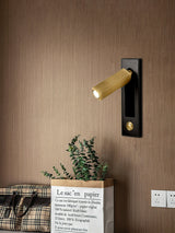 Modern Recessed LED Bedside Reading Wall Sconce Set of 2 Adjustable Swivel Light