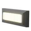 Modern Recessed Outdoor LED Step Lighting 9W Waterproof IP54 Stair and Path Lights for Exterior Deck and Walkway