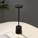 Modern Rechargeable Cordless LED Table Lamp with Touch Control Ambient Light for Restaurants and Home Use