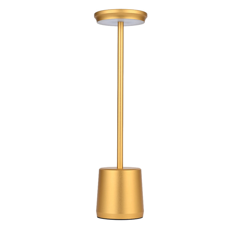 Modern Rechargeable Cordless LED Table Lamp with Touch Control Ambient Light for Restaurants and Home Use