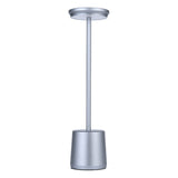 Modern Rechargeable Cordless LED Table Lamp with Touch Control Ambient Light for Restaurants and Home Use