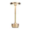 Modern Rechargeable LED UFO Table Lamp Cordless Metal Slender Desk Light for Bedroom