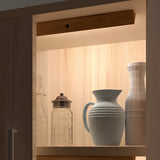 Modern Rechargeable Wood LED Motion Sensor Cabinet Light for Wardrobe and Closet