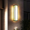 Modern Rectangle Outdoor LED Wall Sconce Waterproof Exterior Lighting for Villa and Porch