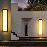 Modern Rectangle Outdoor LED Wall Sconce Waterproof Exterior Lighting for Villa and Porch