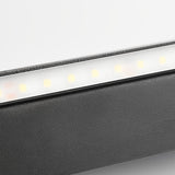 Modern Rectangular Hollow LED Wall Sconce Lighting for Bedroom and Corridors