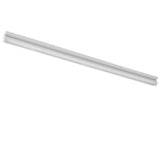 Modern Rectangular LED Flush Mount Ceiling Light Minimalist Linear Lighting in Black or White