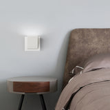 Modern Rectangular LED Wall Sconce Up and Down Light Fixture for Bedroom and Hallway