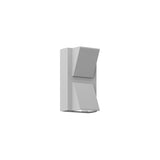 Modern Rectangular LED Wall Sconce Up and Down Light Fixture for Bedroom and Hallway